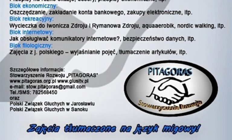 Uniwersytet trzeciego wieku dla głuchych i słabosłyszących