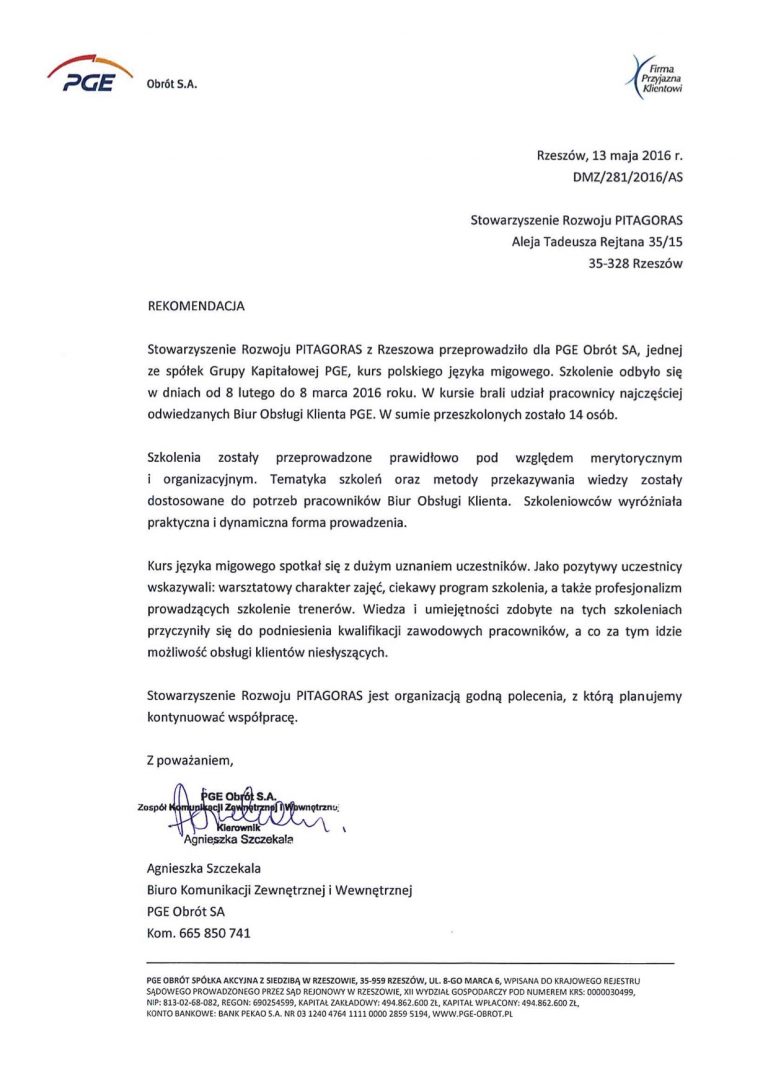 PGE Obrót S.A.