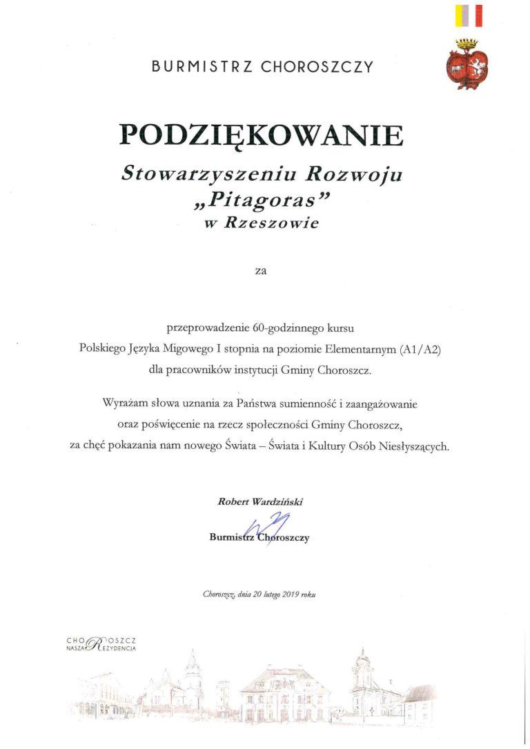 Burmistrz Choroszczy